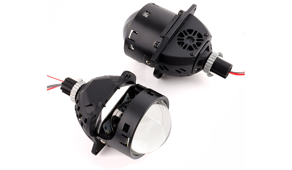 Автомобильные линзы AMS Bi-LED А8 TRUCK 5000/5500K 3'' F/R 24v