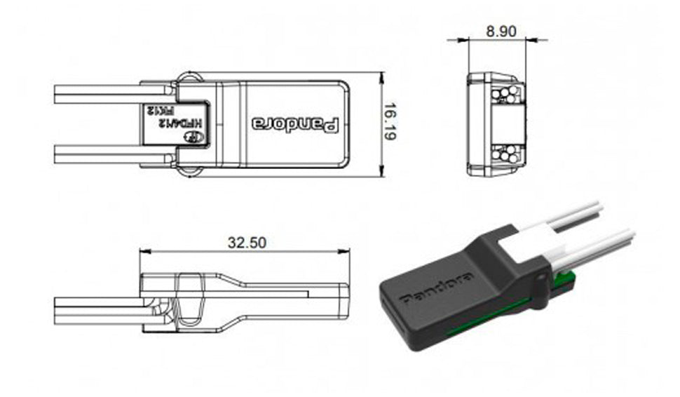 Bluetooth-микрореле Pandora BT-01
